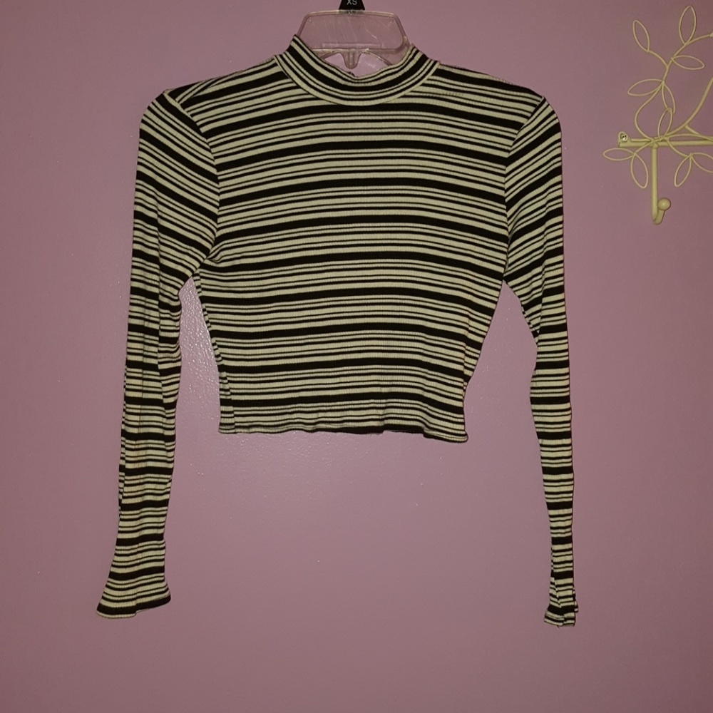 Striped Crop Top