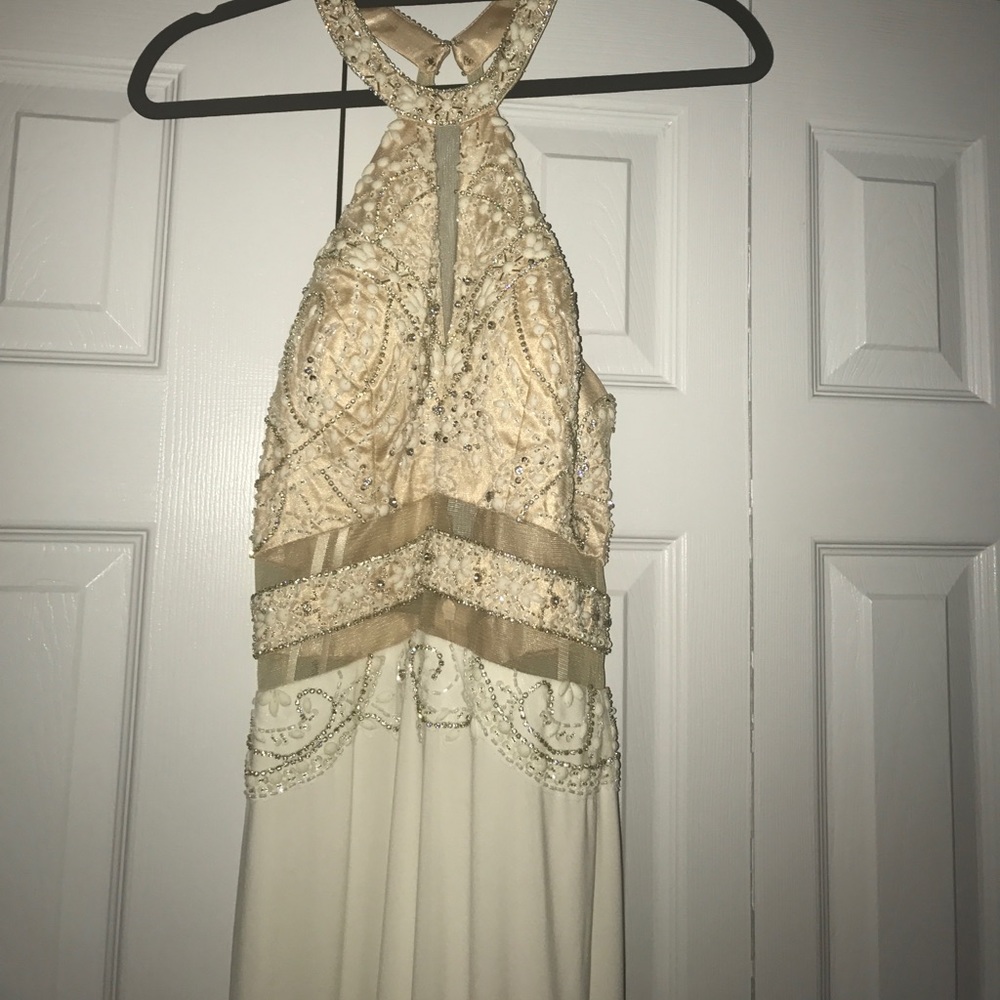 Formal Off White Dress