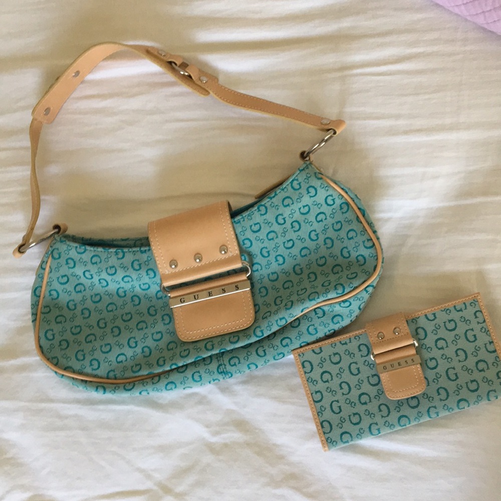 Vintage, GUESS designer purse and wallet