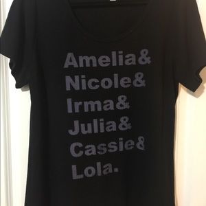 XL LuLaRoe Supply Classic Tee "All the girls"