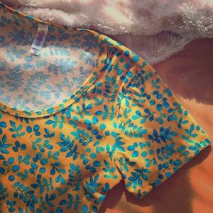 LuLaRoe Simply Comfortable Classic T Floral SZ XXS