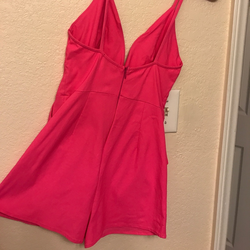 Hot Pink Romper - Picture 7 of 10