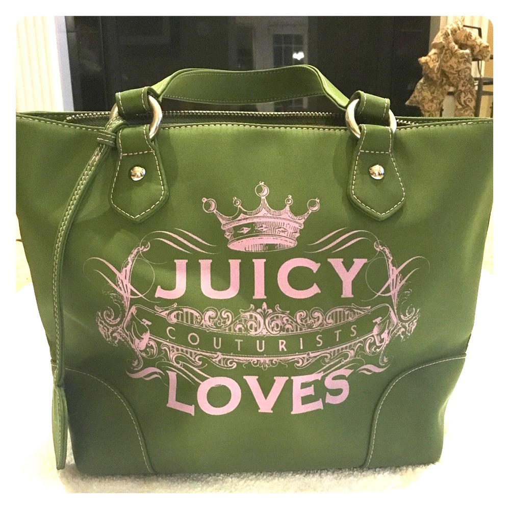 Juicy Couture Green Purse