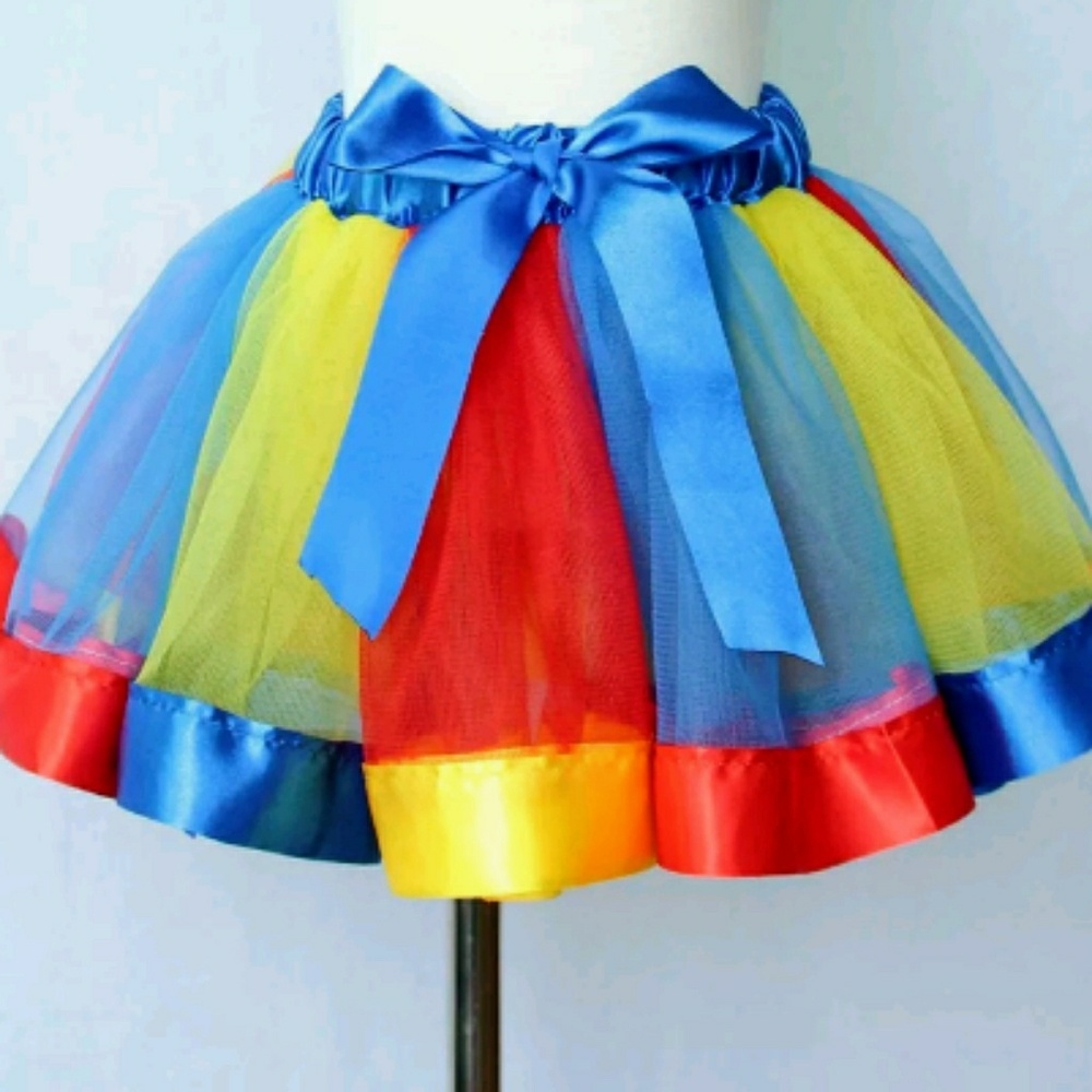 (24 Hour SALE) 🎀🎀🎀Rainbow Colored Tutu.