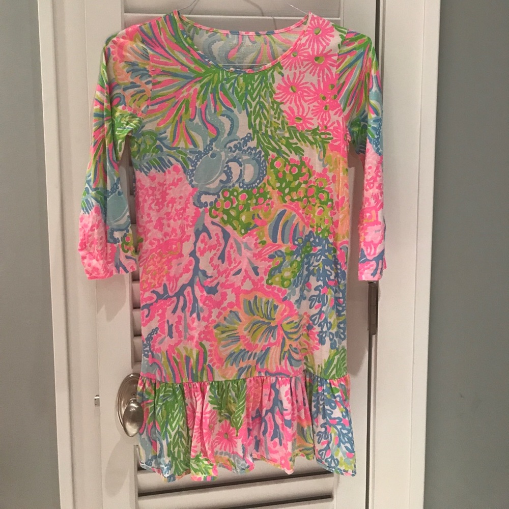 Lilly pulitzer kids dress size XL 12-14
