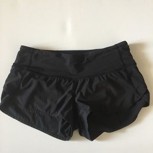 Lululemon block it pocket 4-way speed shorts