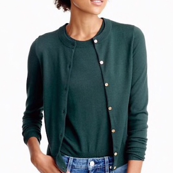 J. Crew Sweaters - J. Crew Lightweight wool Jackie cardigan Sz S