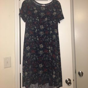 Beautiful floral print NWOT LuLaRoe Carly Dress