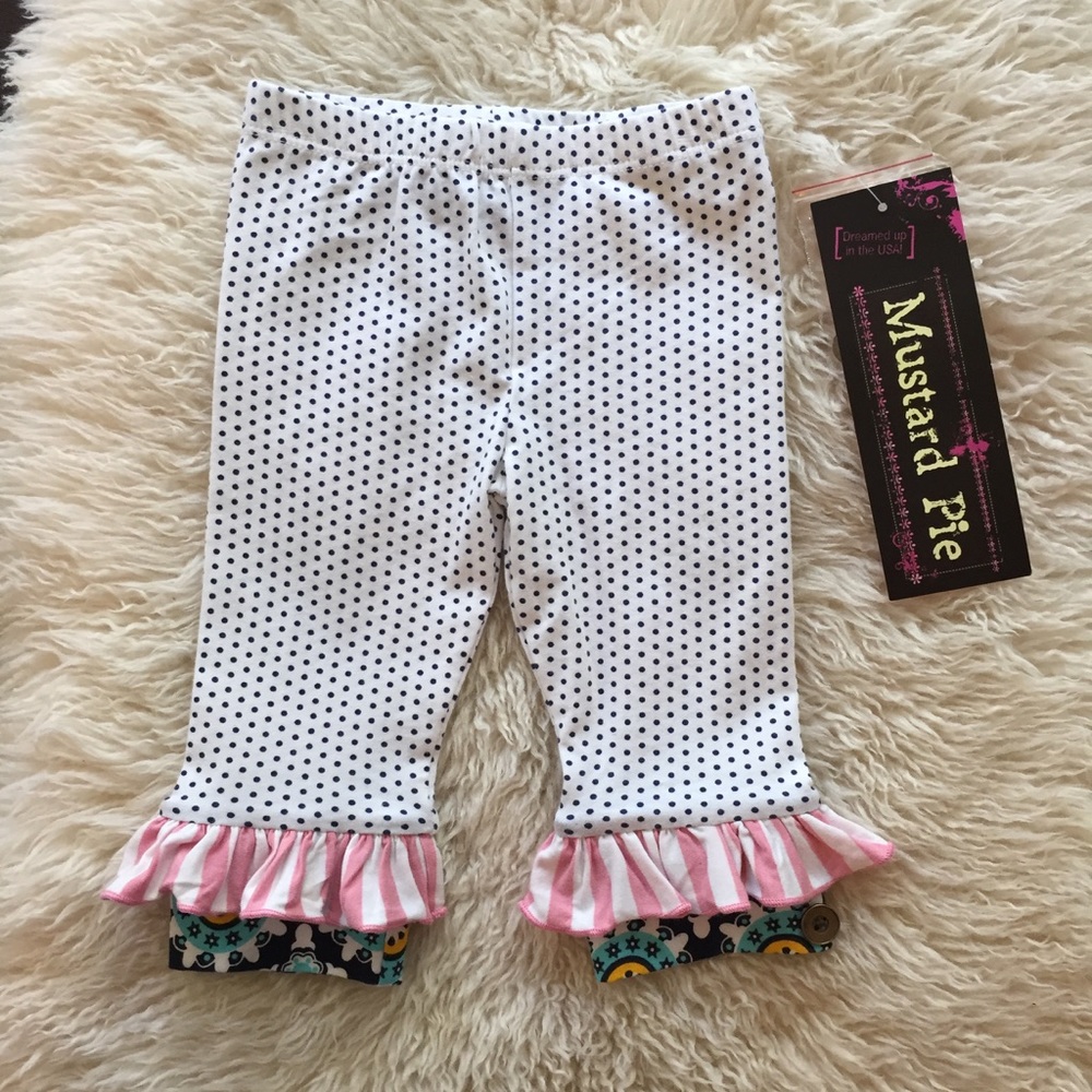 *SOLD* NWT Mustard Pie Griffin Leggings
