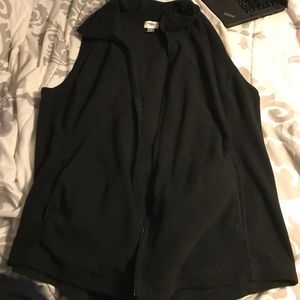 🔴Black old navy fleece sweater vest