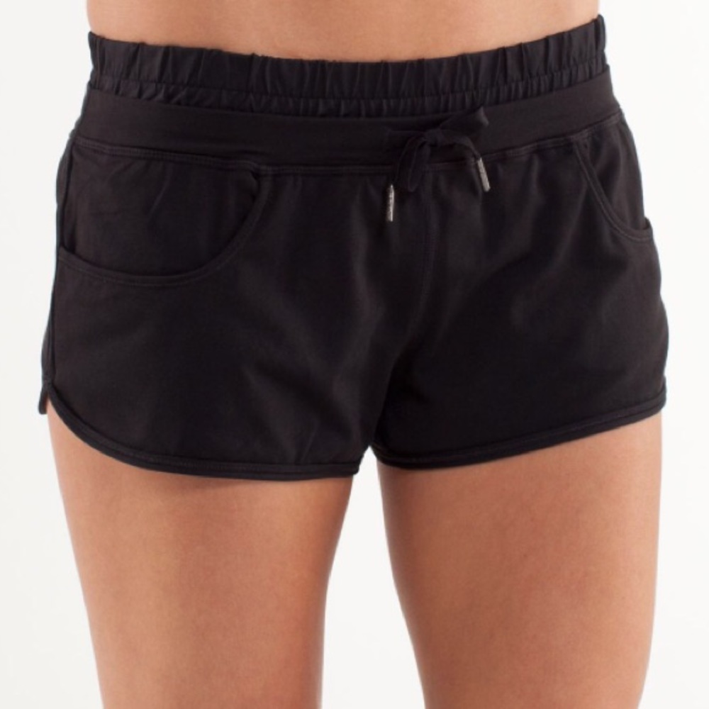 Lululemon Strength and Tone Black Shorts