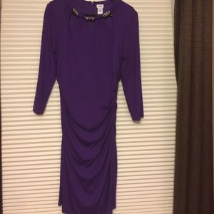 Purple Cache Dress