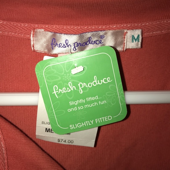 NWT Fresh Produce Full Zip-Up - Picture 2 of 3