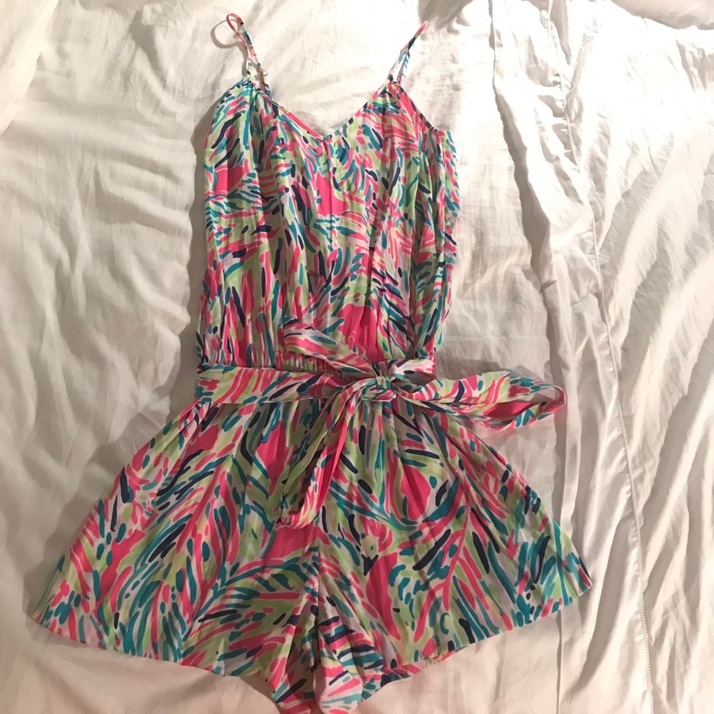 Lilly pulitzer romper size xs