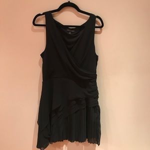 Banana Republic Black Dress with bottomed fringe