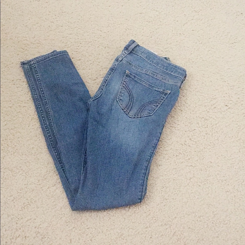 Hollister Medium Wash Skinny Jean Leggings