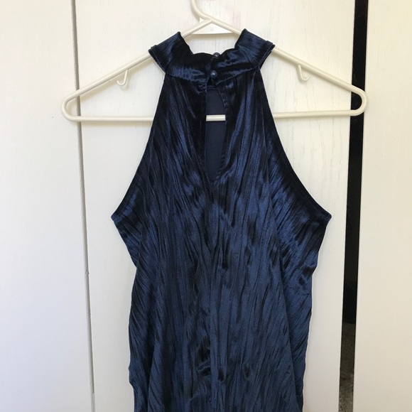 NWT ASOS Velvet Swing Dress - Picture 6 of 7