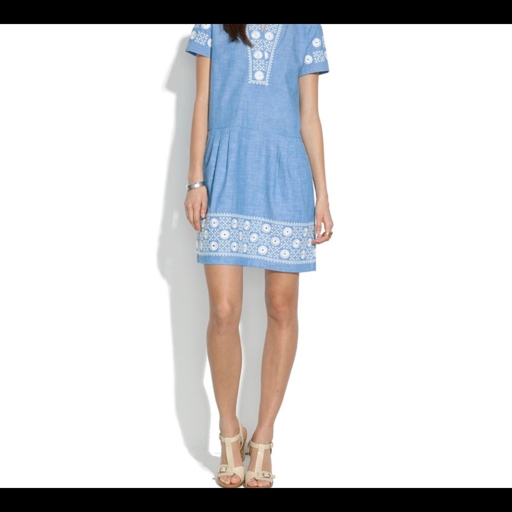 Embroidered Madewell dress