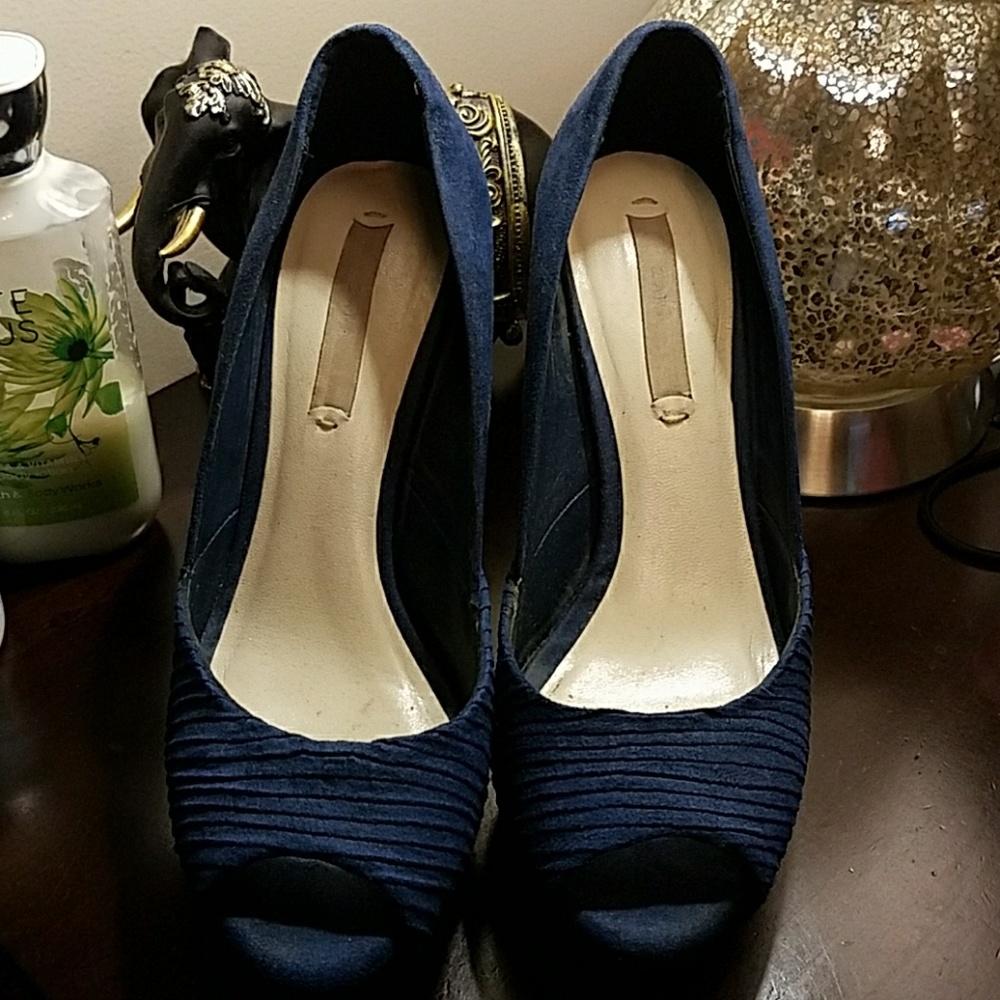 ZARA blue pumps