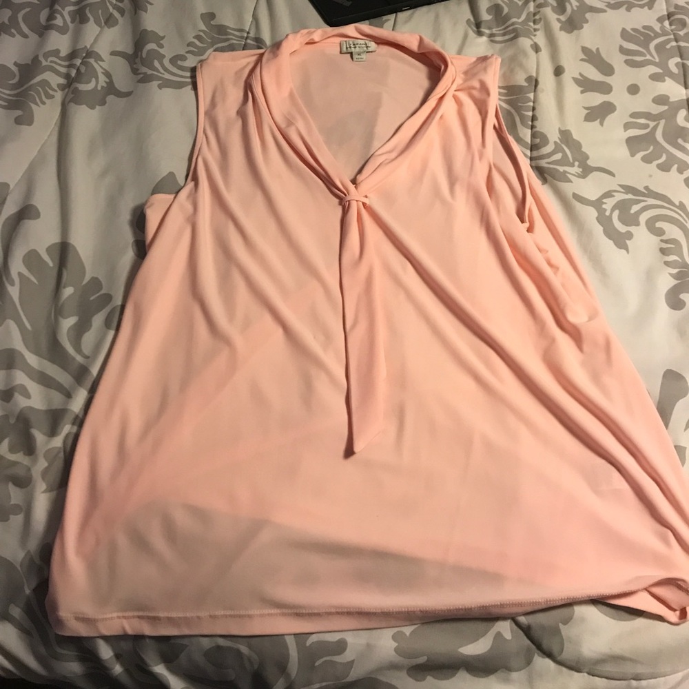Pink Tahari tank top