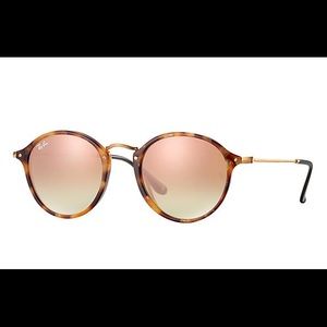 Ray-ban Round Fleck with Copper Flash