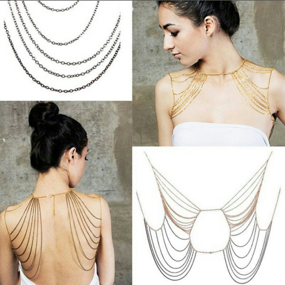 !Brand new shoulder jewelry chain!