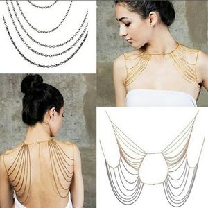 !Brand new shoulder jewelry chain!