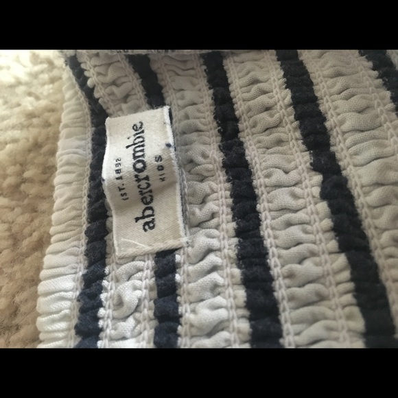 NEW Abercrombie Kids Blue and White Lace Dress - Picture 5 of 6