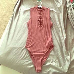 Mauve Pink Bodysuit