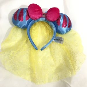 Snow White Disney ears.