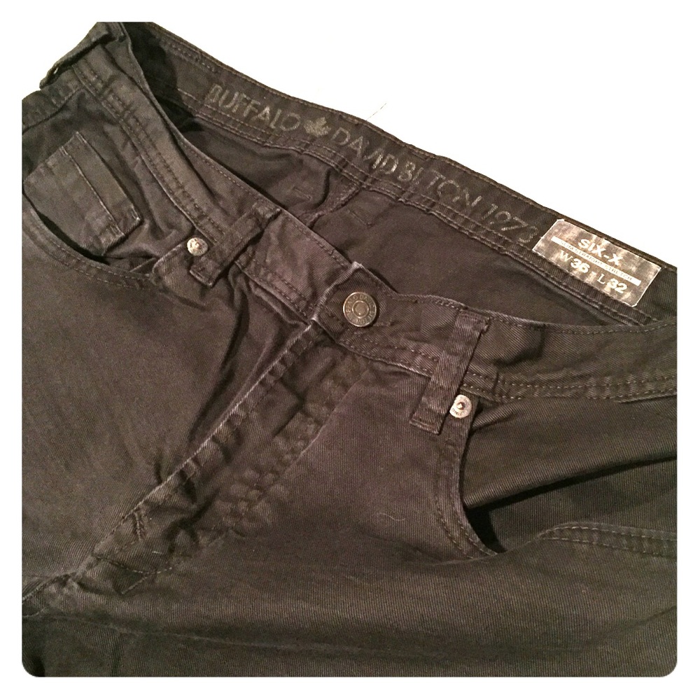 Buffalo Six-x black jeans 36-32L