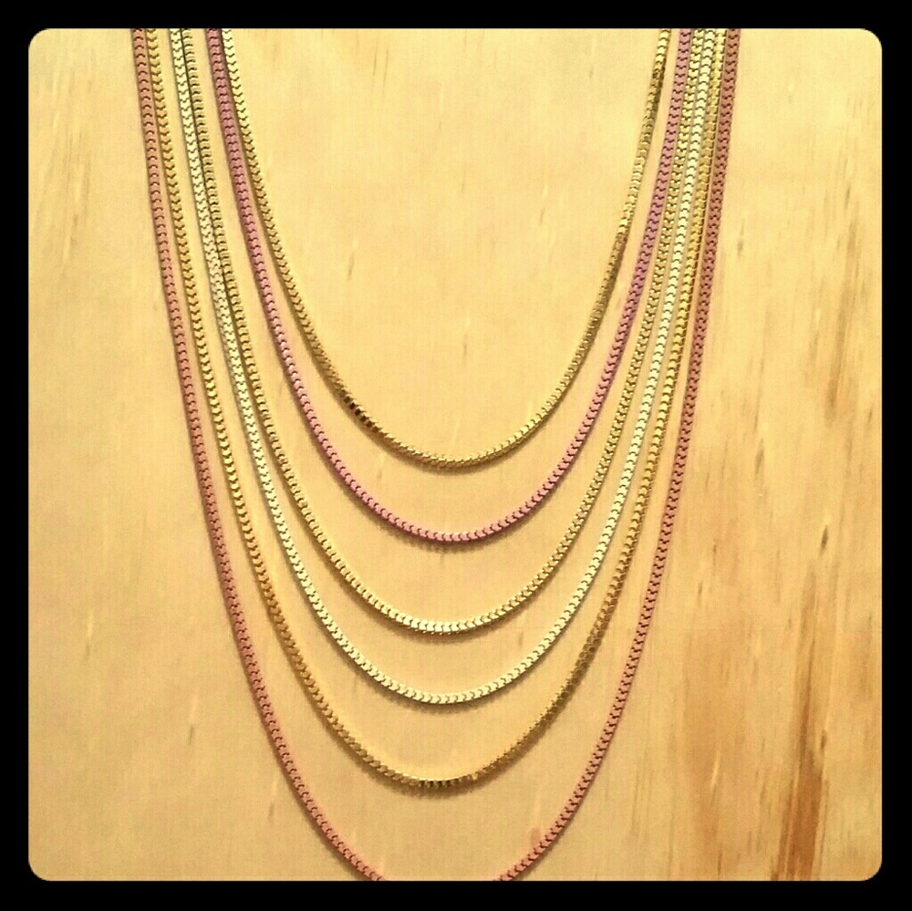 Multi-colored Long Necklace