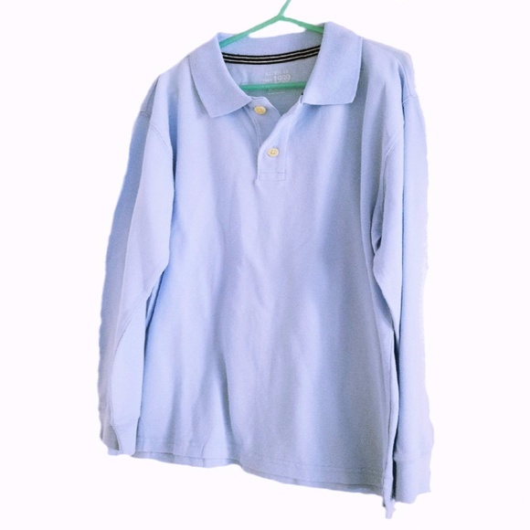 The Childrens Place Boys Long Sleeve Uniform Polo