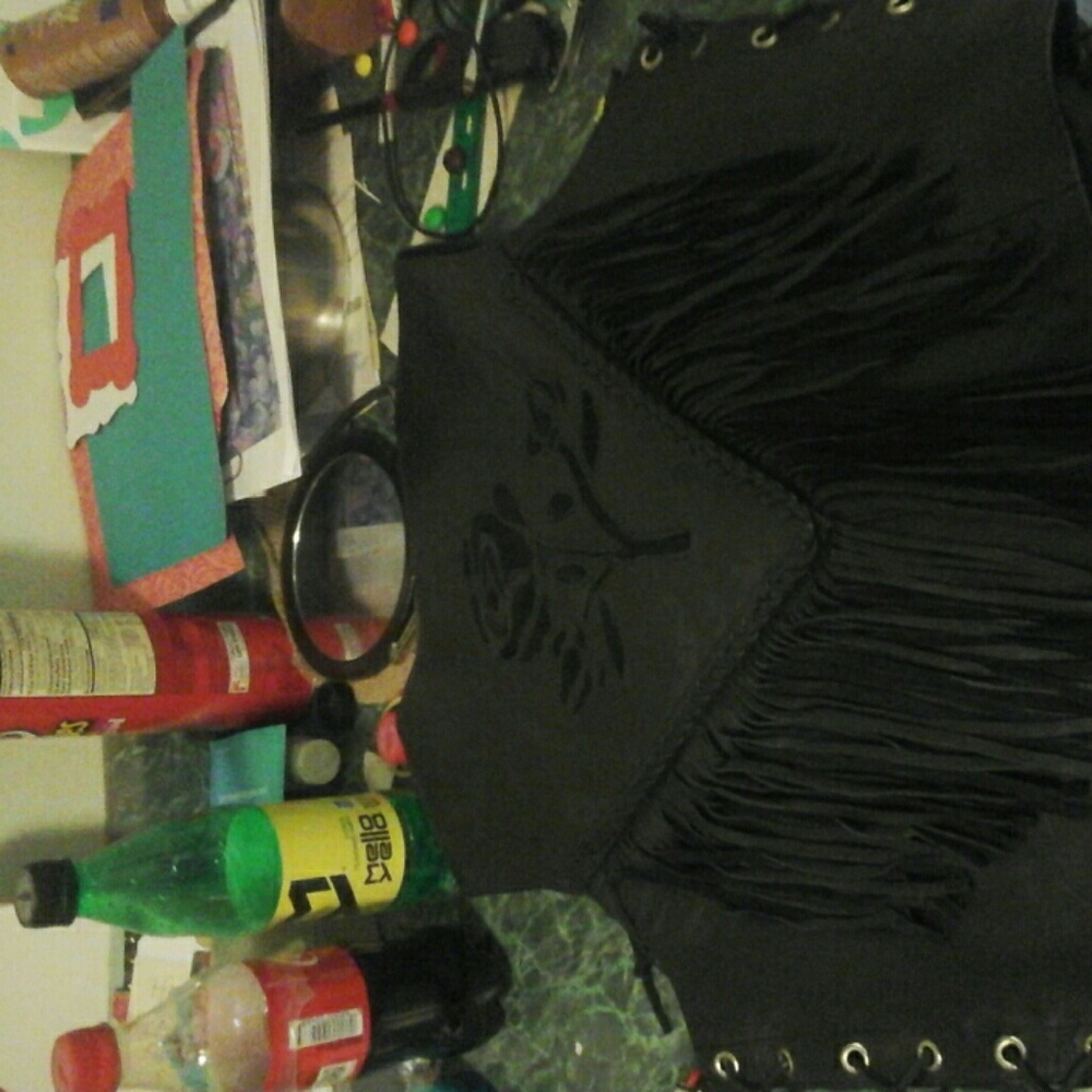 leather vest