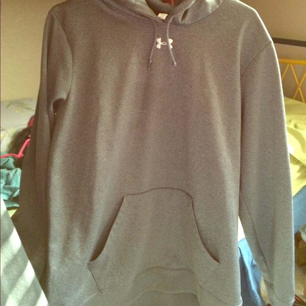 An Under Armour hoodie