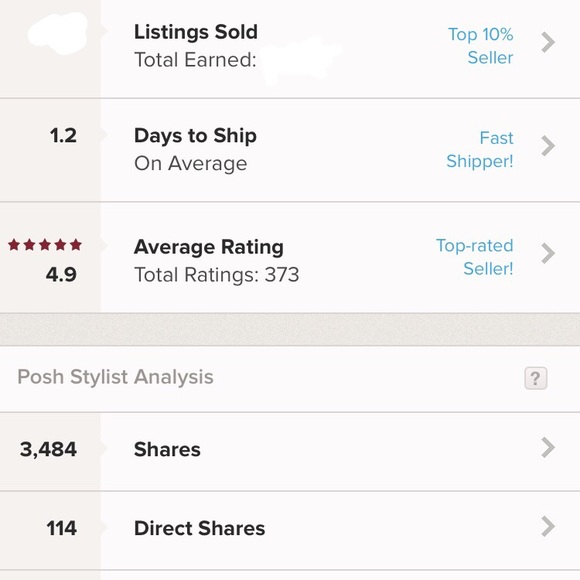 🎊POSHMARK AMBASSADOR! THANK YOU ALL!🎊 - Picture 4 of 4