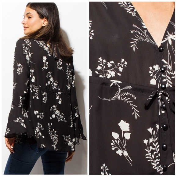 Floral Blouse - Picture 2 of 3