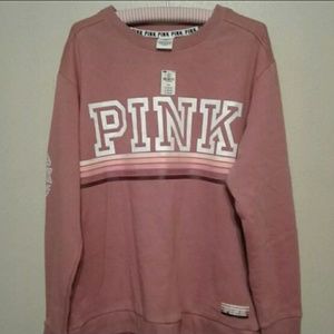 VS Pink (M) CrewNeck Sweater NWT