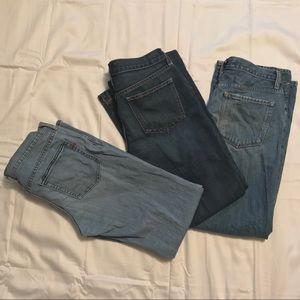 Three Pairs of Gap Jeans