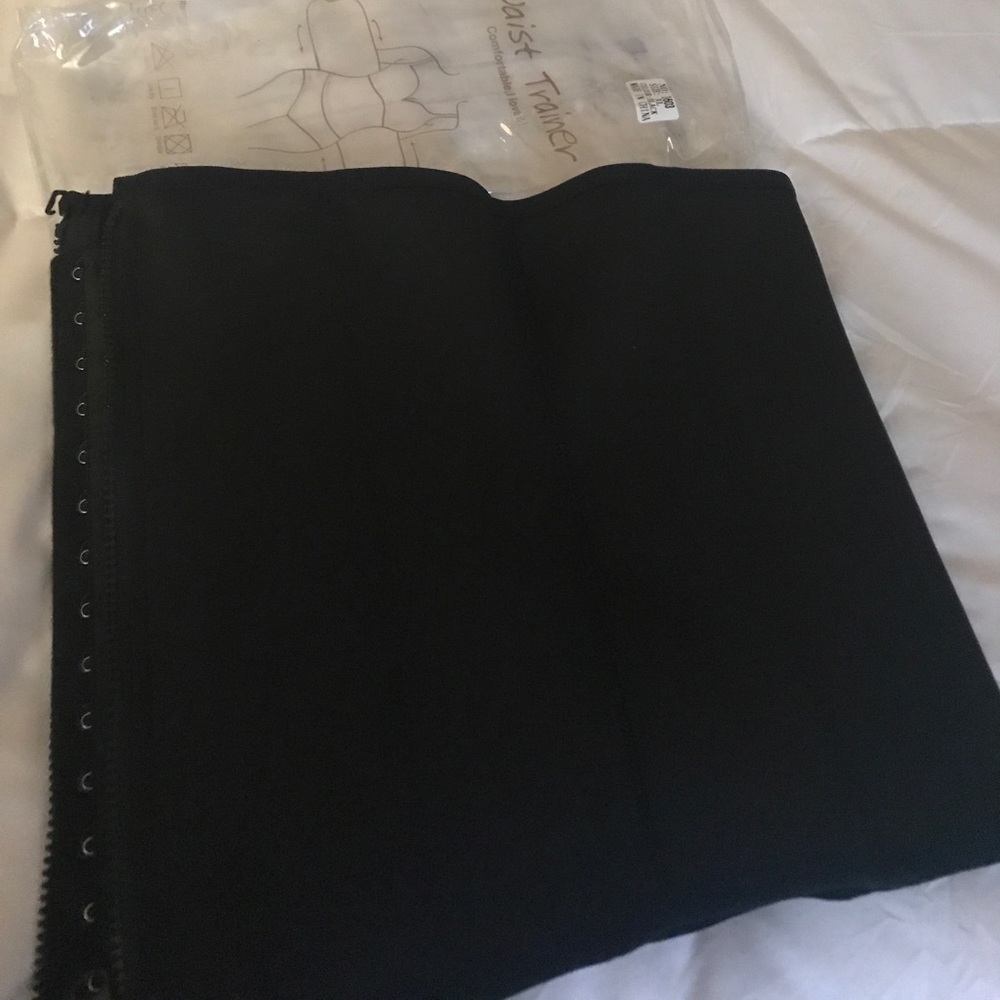 Black waist trainer comfortable