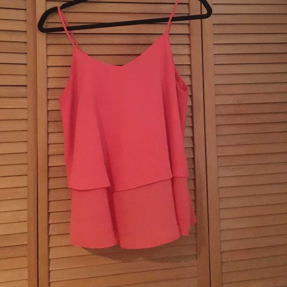 Coral tank top