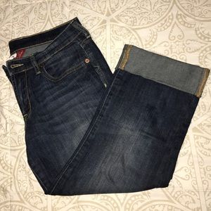 Lucky Brand sweet n low crop jeans