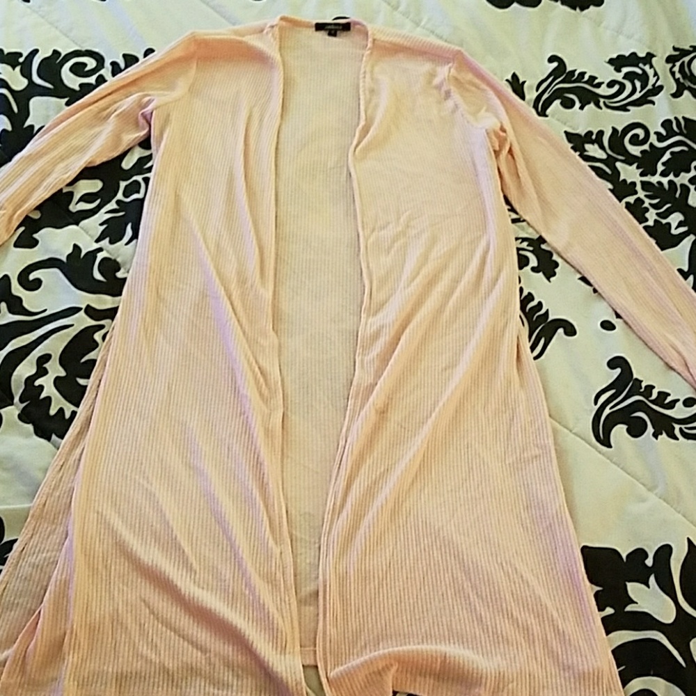 Long, long sleeved cardigan