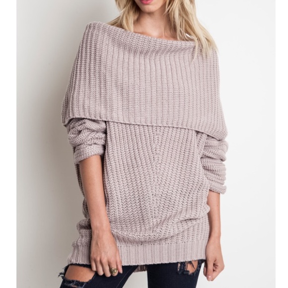 ✨NWT✨ LAST Mauve Chunky Sweater - Picture 3 of 6