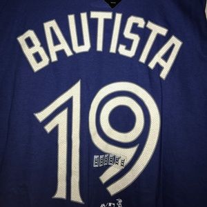 Jose Bautista 19 Toronto Blue Jays tee