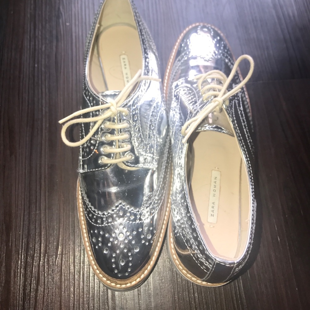 Women's Zara Chrome platforms
