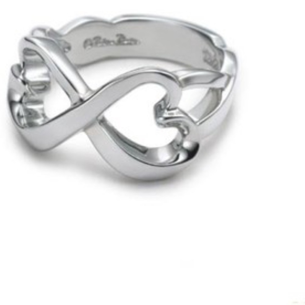 Tiffany loving hearts ring
