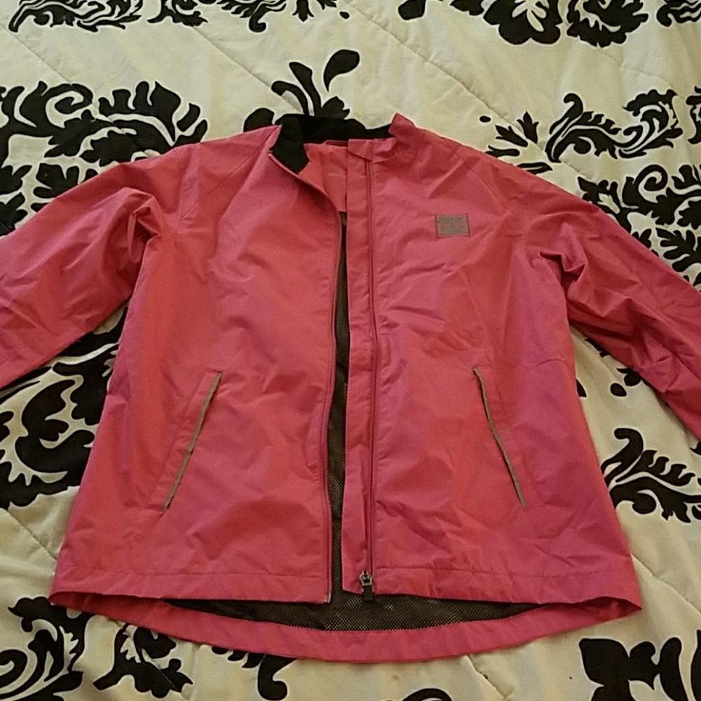 Pink windbreaker