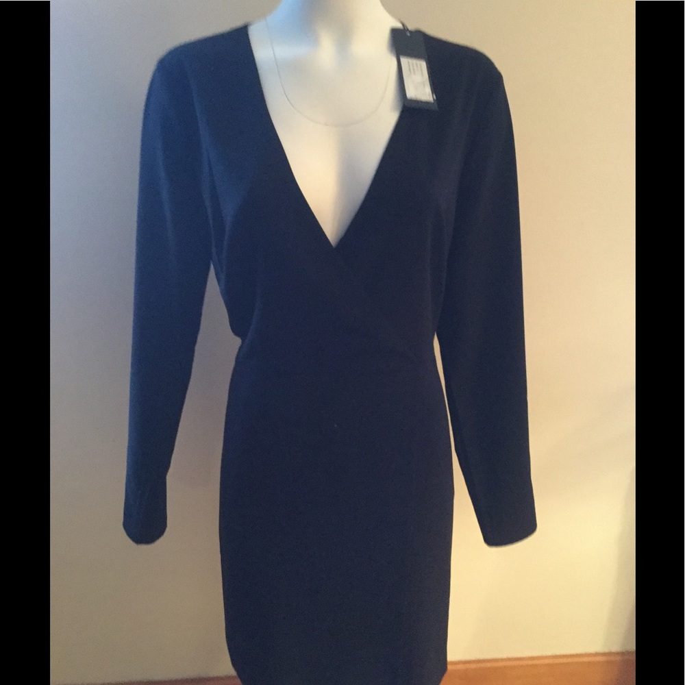Halston Heritage black dress