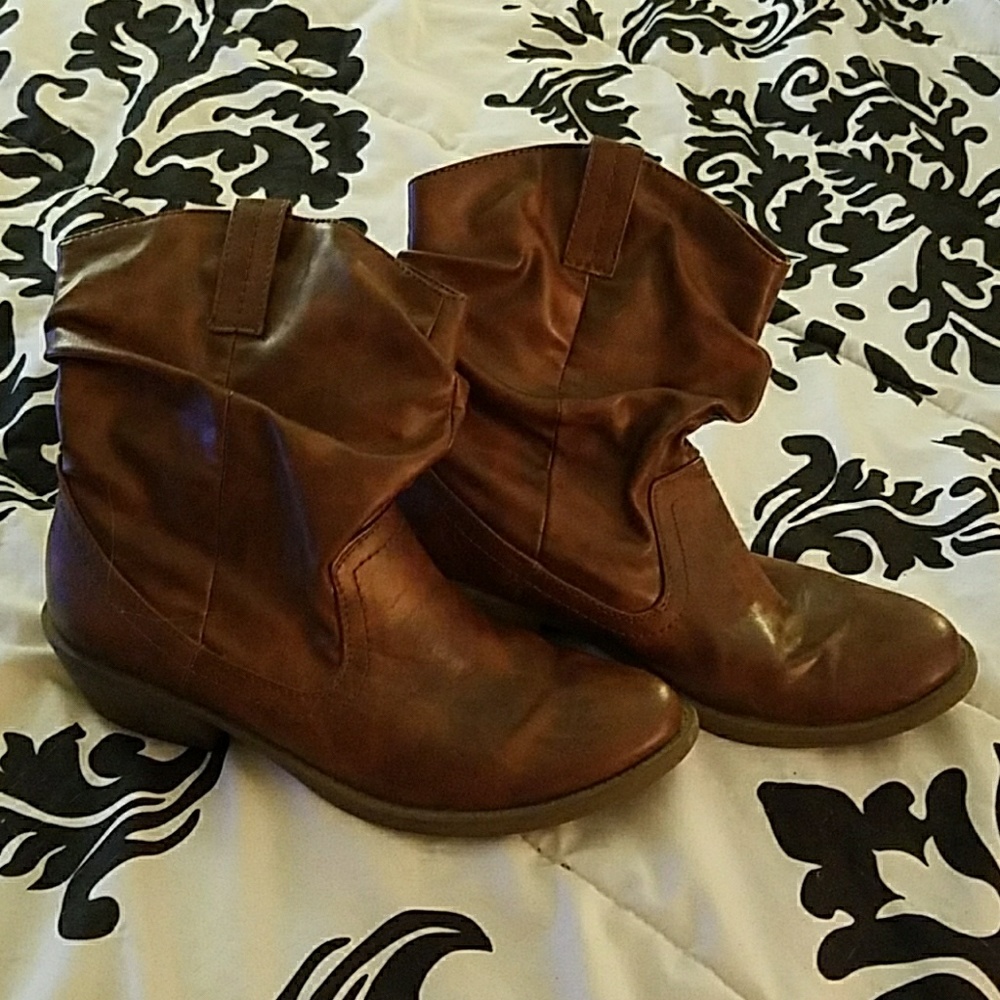 Brown Brash boots